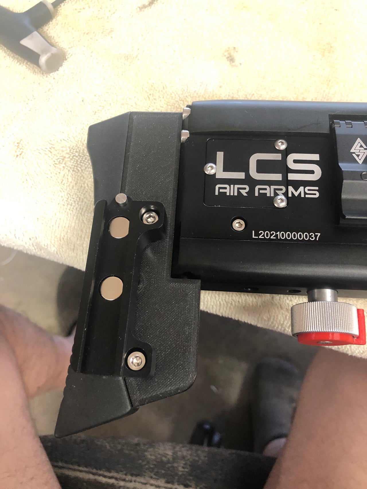 LCS Butpad Adapter for Saber Tactical Monopod