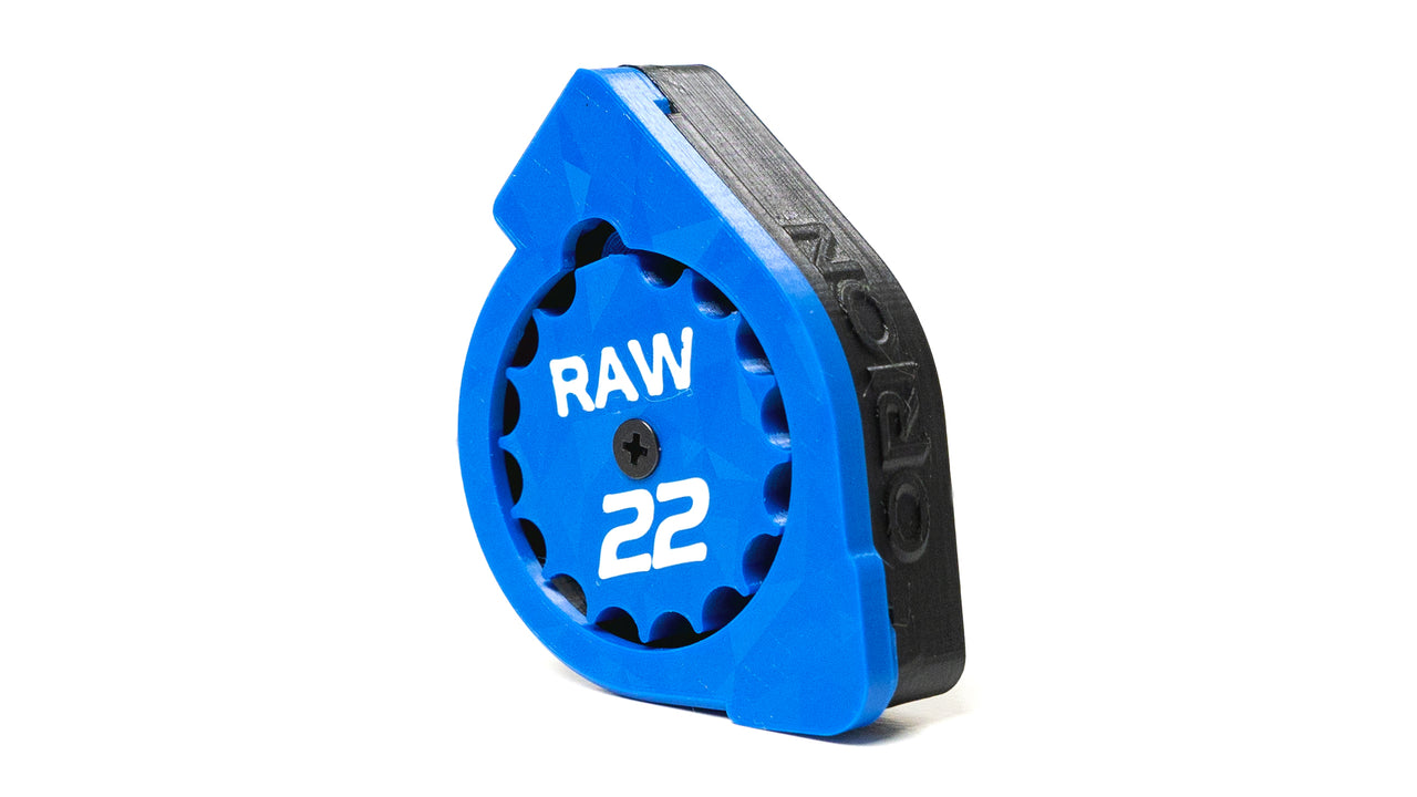 raw — blue