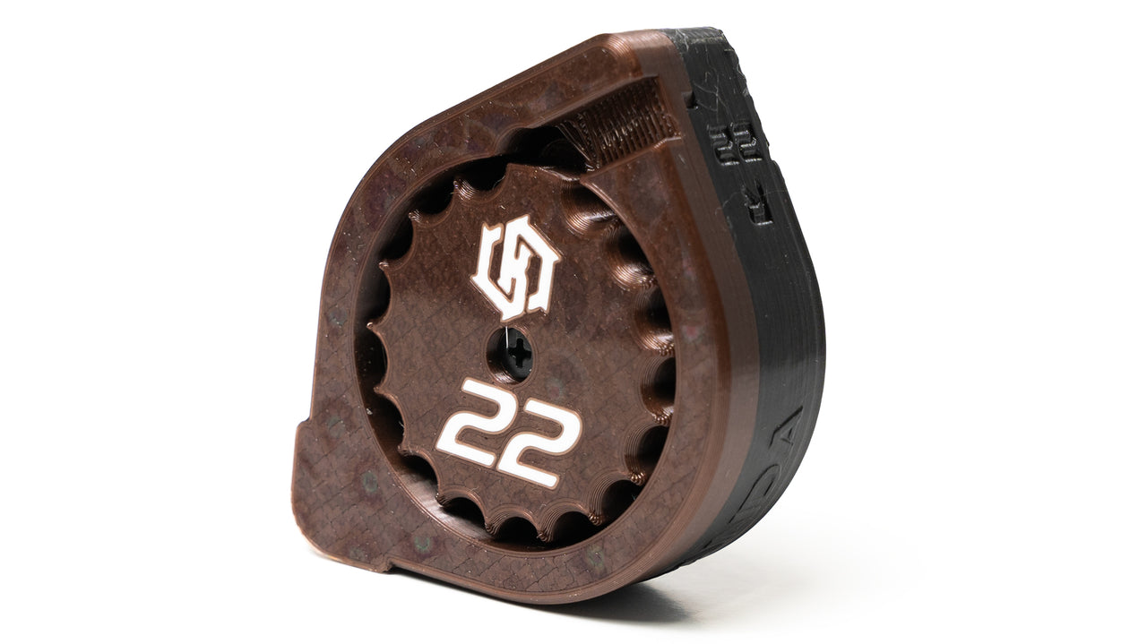 Red Panda magazine — bronze metallic