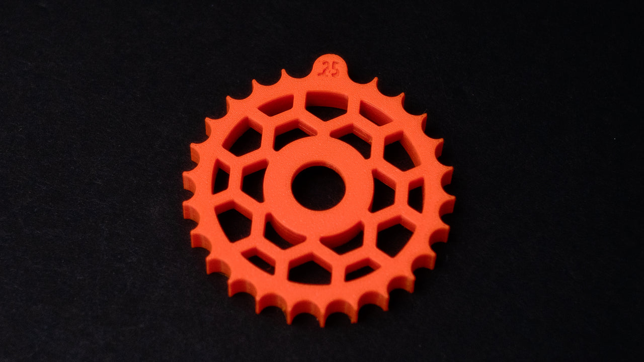 Impact feeder — orange