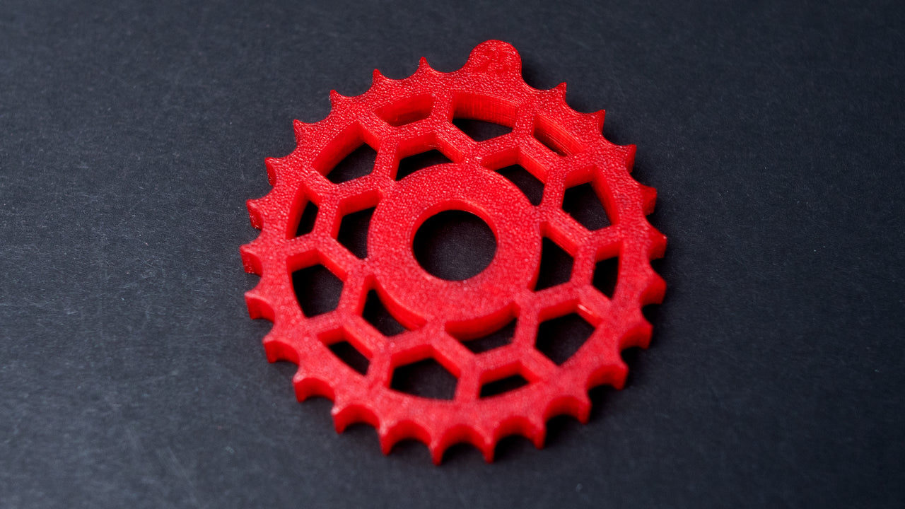 Impact feeder — red