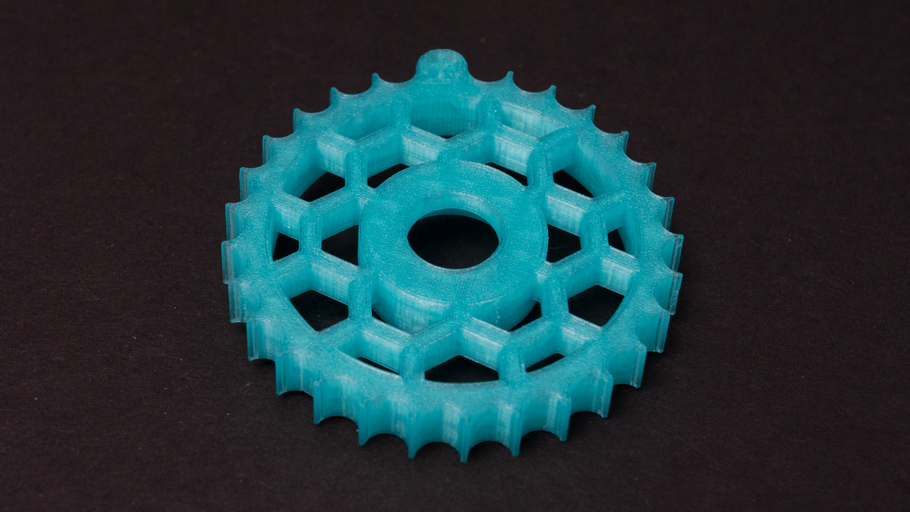 Impact feeder — turquoise
