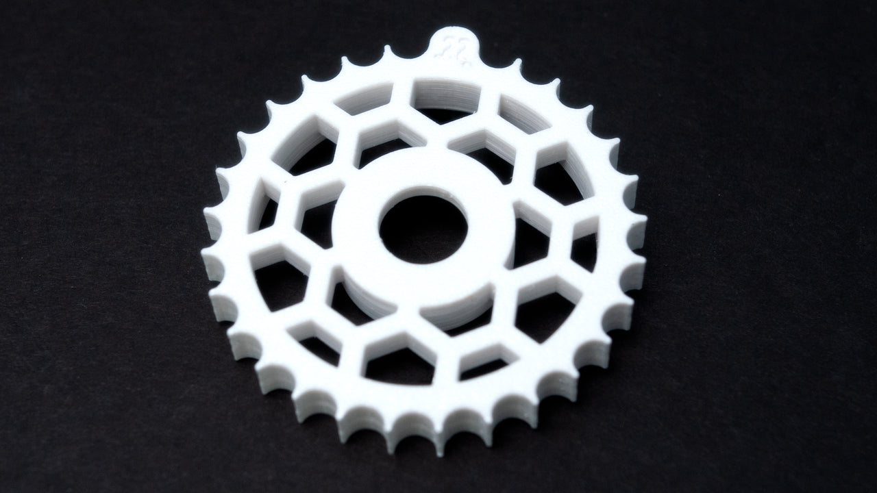 Impact feeder — white