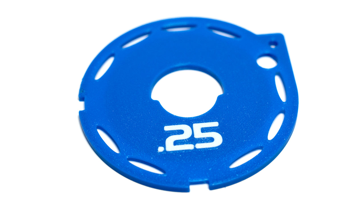 Impact slugs lid — blue