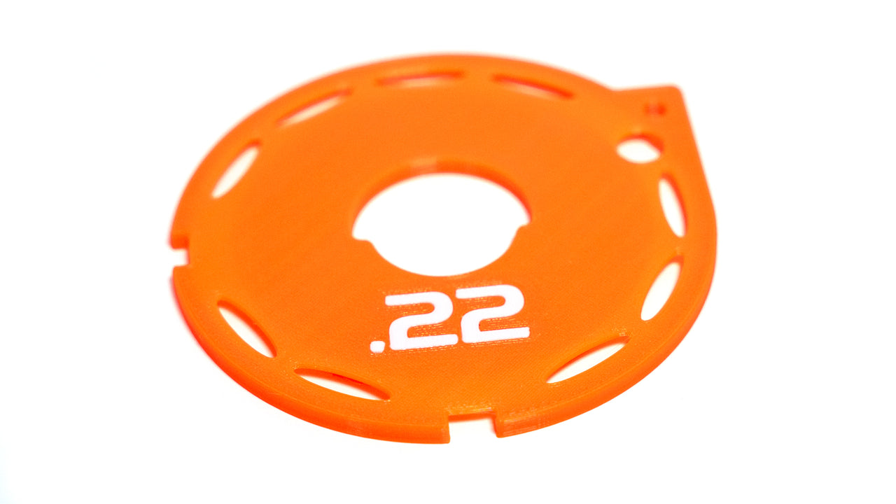 Impact slugs lid — orange