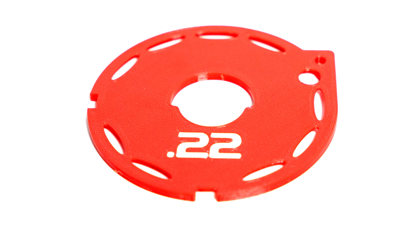 Impact slugs lid — red