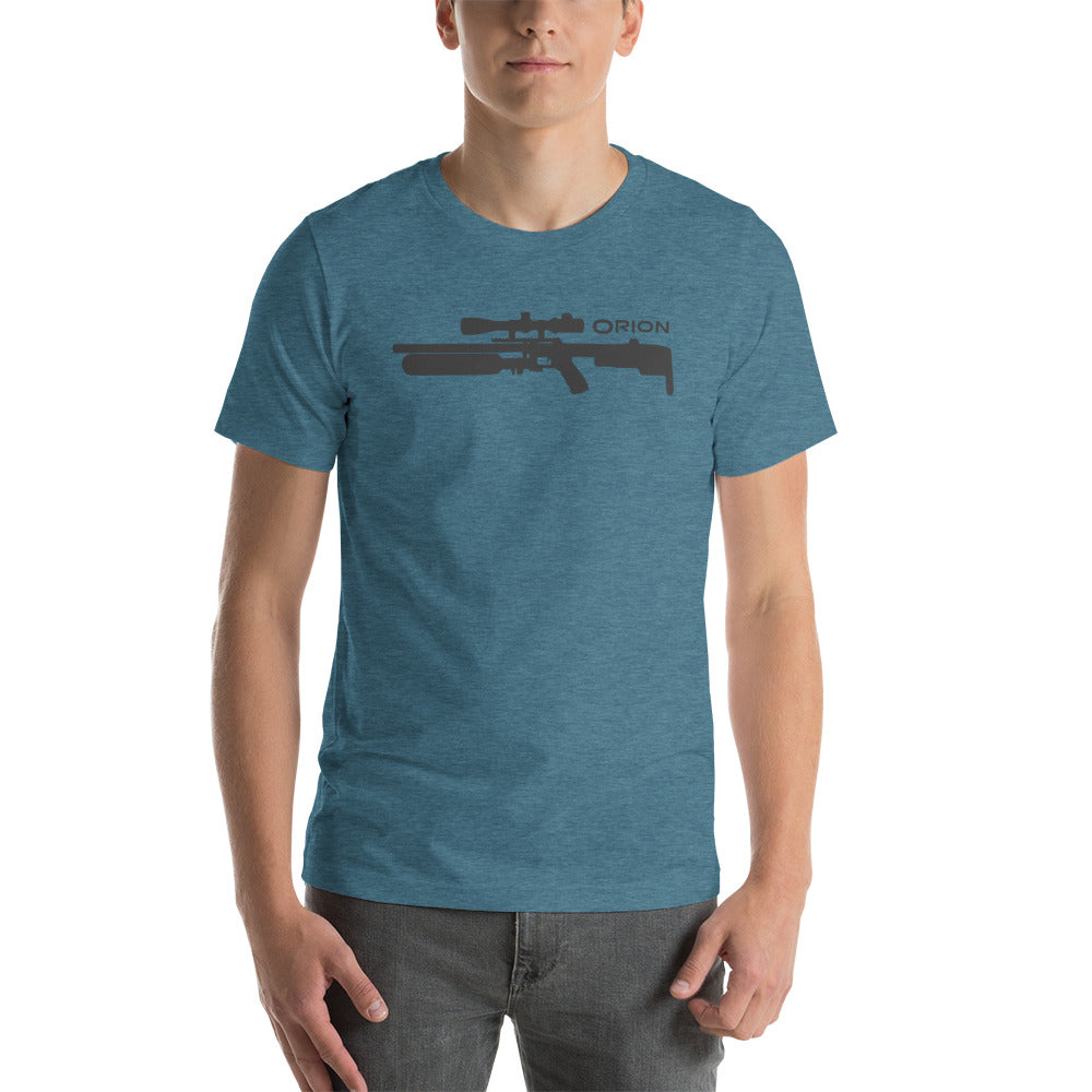 Tシャツ・カットソー IONSEOUL Ronnie Snap Stripe Short Sleeve T-Shirt  JE1226 Short-Sleeve Unisex T-Shirt – Orion Iguana Hunter